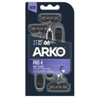 Arko Men Pro 4 Tıraş Bıçağı 3'lü