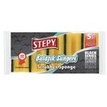 Stepy Bulaşık Süngeri 5li Oluklu