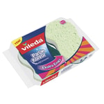 Vileda 2 Li Parlak Konfor Oluklu Bulaşık Süngeri