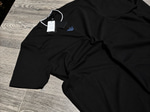 ARMANI ERKEK SİYAH NAKIŞ DETAYLI TSHIRT