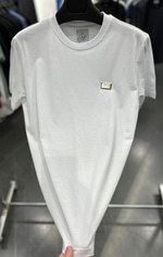 BMN METAL LOGOLU BEYAZ ERKEK T SHIRT