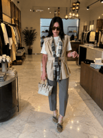 BRBR ORJINAL MODEL KUŞALI İÇİ EKOSELİ BEJ YELEK