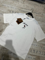 BRBRRY BEYAZ NAKIŞLI KADIN TSHIRT 