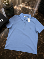 BYMN MAVİ POLO YAKA KADIN TSHIRT 