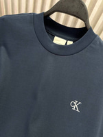 CLVN GÖĞSÜ KÜÇÜK NAKIŞ LOGO LACİVERT ERKEK TSHIRT