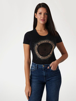 GSS KADIN TAŞLI SİYAH TSHIRT