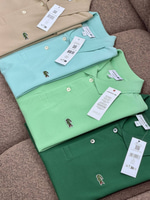 LCST ERKEK POLO YAKA CLASSİC FİT KOYU  AÇIK YEŞİL TSHIRT 