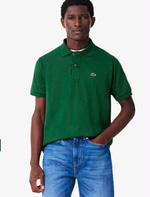 LCST ERKEK POLO YAKA CLASSİC FİT YEŞİL TSHIRT 