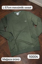 LCST İNCE MEVSİMLİK ERKEK YEŞİL SWEAT