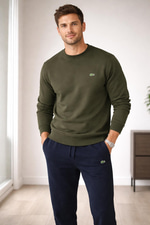 LCST İNCE MEVSİMLİK ERKEK YEŞİL SWEAT
