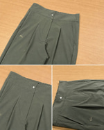 LCT KADIN RELAXED FİT KOYU YEŞİL PANTOLON 