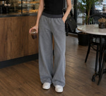 LO GRİ BELİ LASTİKLİ PANTALON