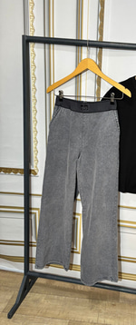 LO GRİ BELİ LASTİKLİ PANTALON