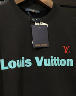 LV NAKIŞ LOGOLU ENSE DETAYLI SWEAT 