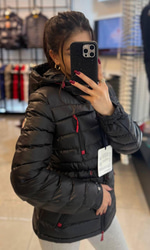 MONCLER SİYAH KADIN MONT