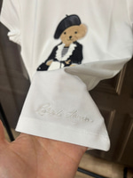 PRL NAKIŞ DETAYLI BEYAZ T SHIRT