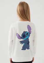 STITCH BEYAZ ÇOCUK SWEATSHIRT