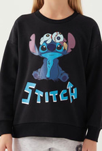 STITCH SİYAH ÇOCUK SWEATSHIRT