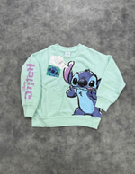STITCH YEŞİL ÇOCUK SWEATSHIRT