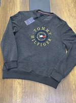 TH NAKIŞ YAZILI GRİ  ERKEK SWEAT