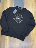 TH NAKIŞ YAZILI SİYAH ERKEK SWEAT