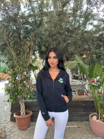 TMSH LACİVERT KAPÜŞONLU KADIN CEKET