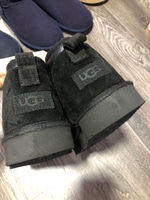 UGG DERİ SİYAH KADIN BOT