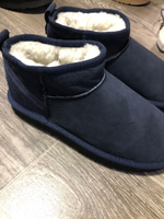 UGG LACİVERT KADIN BOT