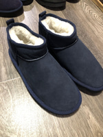 UGG LACİVERT KADIN BOT