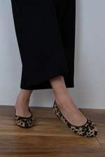 Deny Model Kurdele Detaylı Babet Leopar