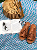 Gigi Model Espadril Terlik Taba