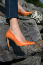 Venüs Model Klasik Stiletto Turuncu