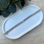 14K Altın Kaplama Baget Bileklik (17+2 cm)