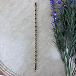 14K Altın Kaplama Renkli Taşlı Yıldız Bileklik (17+2 cm)