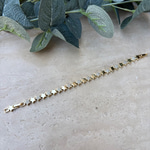14K Altın Kaplama Zarif Yıldız Bileklik (17+2 cm)
