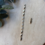 14K Özel Seri Baklava Model Taşlı Bileklik(17+2 cm)