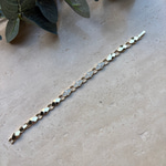 14K Özel Seri Baklava Model Taşlı Bileklik(17+2 cm)