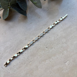 14K Özel Seri Baklava Model Taşlı Bileklik(17+2 cm)