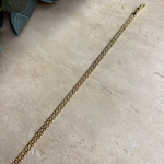 14K Özel Seri Çift Sıra İnce Zincir Bileklik (17+5 cm)