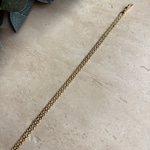 14K Özel Seri Çift Sıra İnce Zincir Bileklik (17+5 cm)