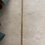 14K Özel Seri Çift Sıra İnce Zincir Bileklik (17+5 cm)