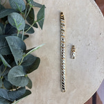 14K Özel Seri Çizgi Model Bileklik (17+2 cm)