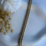 14K Özel Seri Dorika Kalın  Bileklik(18 cm)