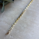 14K Özel Seri Düğme Model Bileklik (17+3 cm)