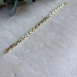 14K Özel Seri Düğme Model Bileklik (17+3 cm)