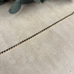 14K Özel Seri Ezme Zincir Bileklik (18 cm)