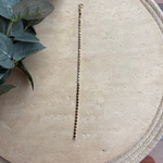14K Özel Seri Ezme Zincir Bileklik (18 cm)