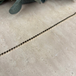 14K Özel Seri Ezme Zincir Bileklik (18 cm)