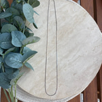 14K Özel Seri Ezme Zincir Kolye (90 cm)