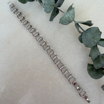 14K Özel Seri İç İçe Yaylı Bileklik (17+2 cm)